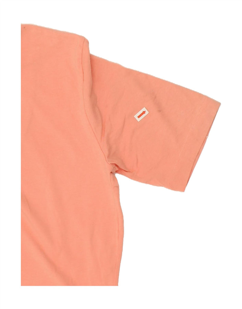 ARMANI Womens T-Shirt Top EU 46 XL Orange Vintage Armani and Second-Hand Armani from Messina Hembry 