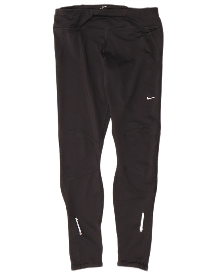 Leggings Dri Fit Nike pentru femei UK 12 Poliester mediu negru