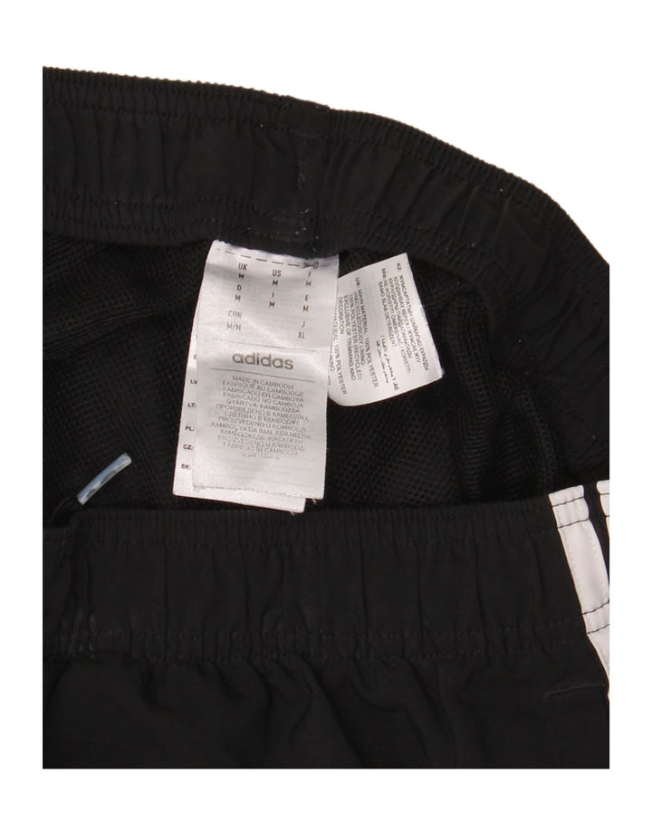 Pantaloni scurți sport pentru bărbați Adidas, poliester mediu negru