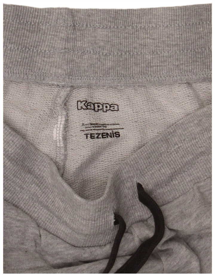 Pantaloni de trening KAPPA Tezenis pentru bărbați Joggeri, gri mediu, color block