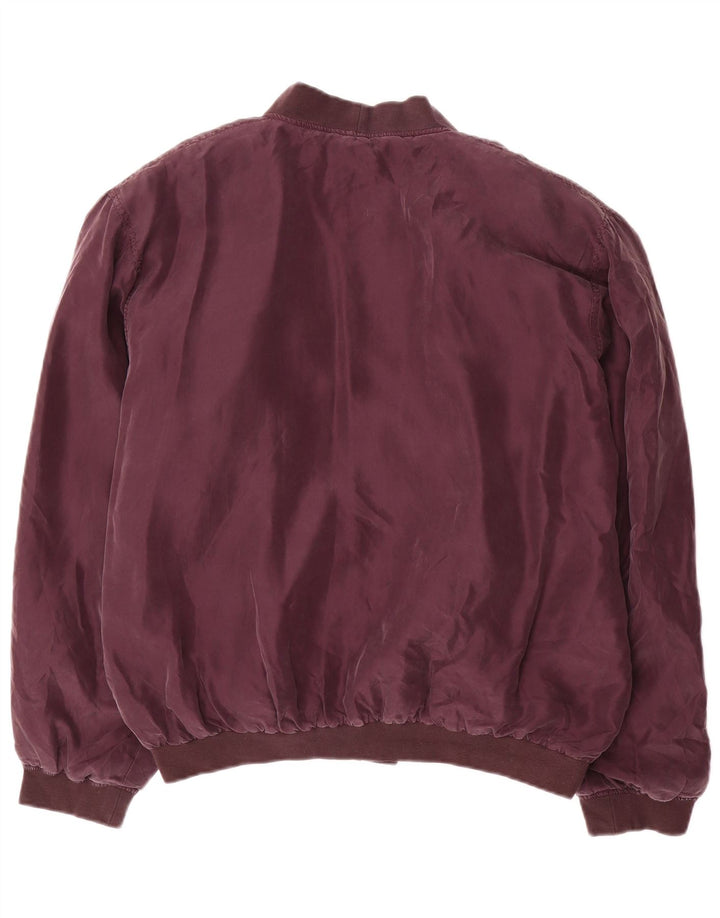 Bomber vintage pentru bărbați UK 38 Medium Purple Silk
