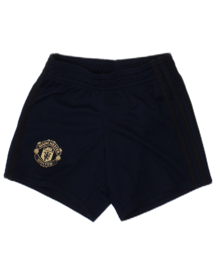 Pantaloni scurți sport ADIDAS pentru bebeluși Manchester United 12-18 luni bleumarin