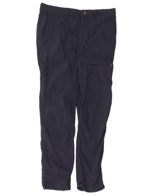 Fat Face Pantaloni Cargo Drepți Bărbați L34 L31 Bumbac bleumarin