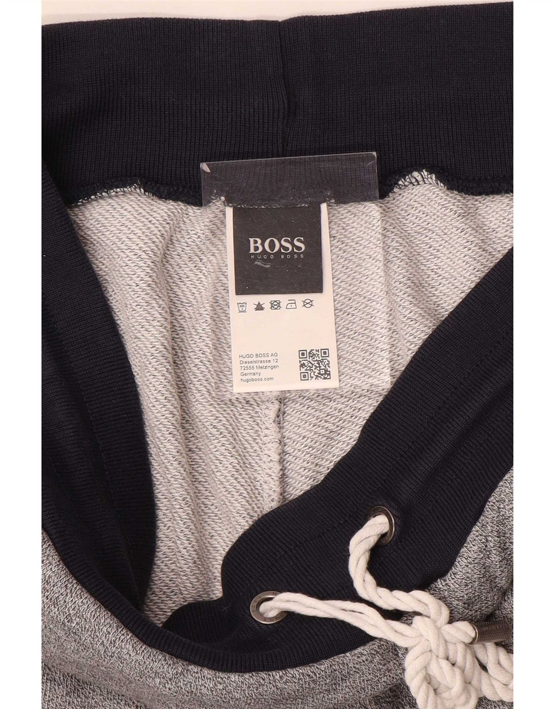 Pantaloni de trening pentru bărbați Hugo Boss Pantaloni de jogging Gri mediu Colorblock