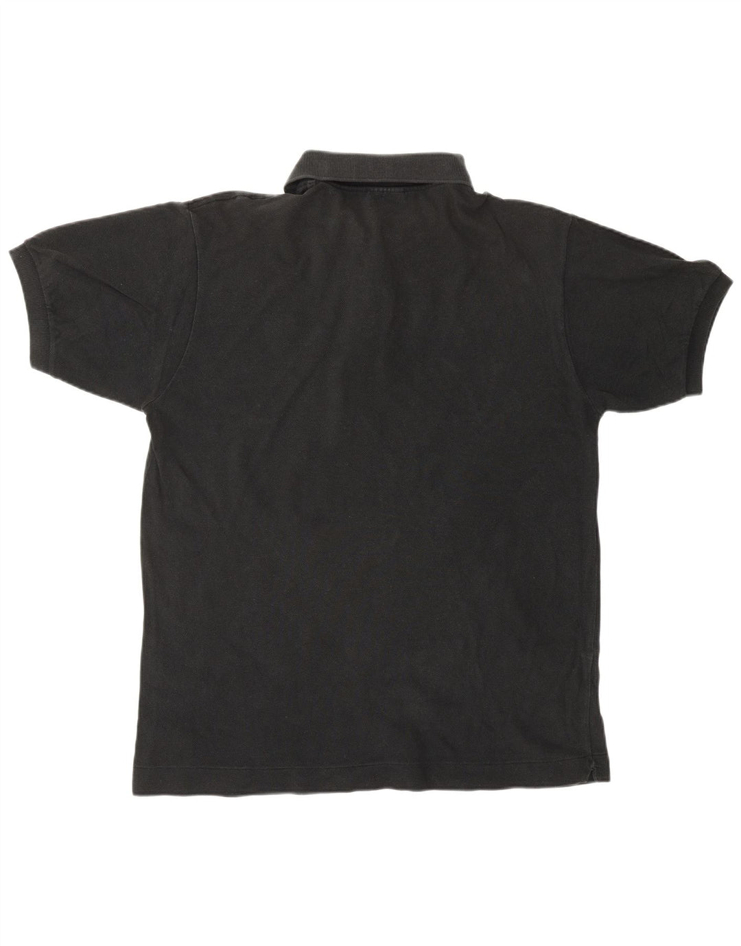 Tricou polo LACOSTE pentru bărbați, mărimea 4, bumbac negru mediu