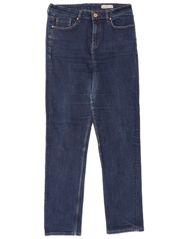 Blugi drepti pentru femei Marks & Spencer Sienna UK 14 Medium W30 L30 Albastru