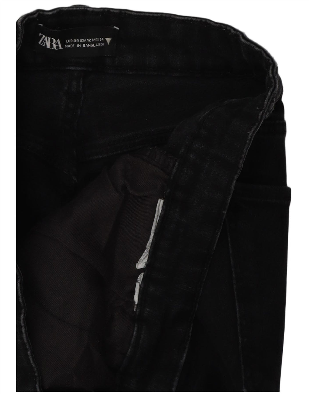 Blugi slim pentru femei Zara EU 44 XL W34 L26 Negri