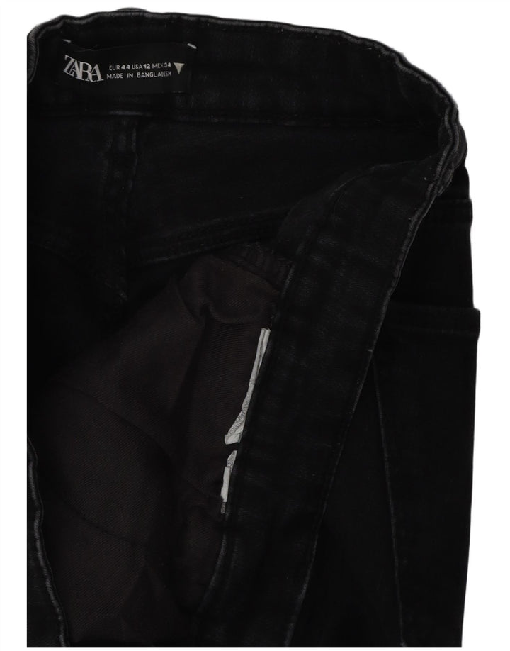 Blugi slim pentru femei Zara EU 44 XL W34 L26 Negri
