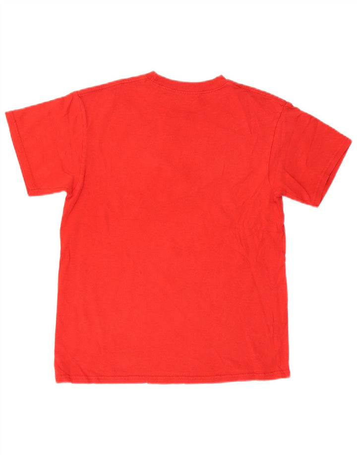 Tricou grafic Jordan pentru băieți Top 10-11 ani roșu mediu