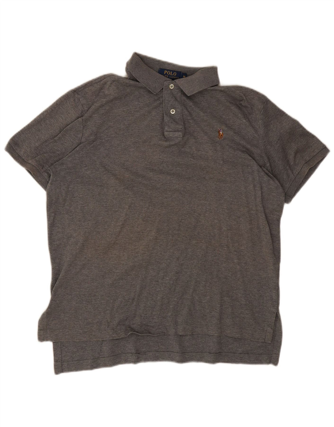 Cămașă polo Polo Ralph Lauren pentru bărbați, gri mediu