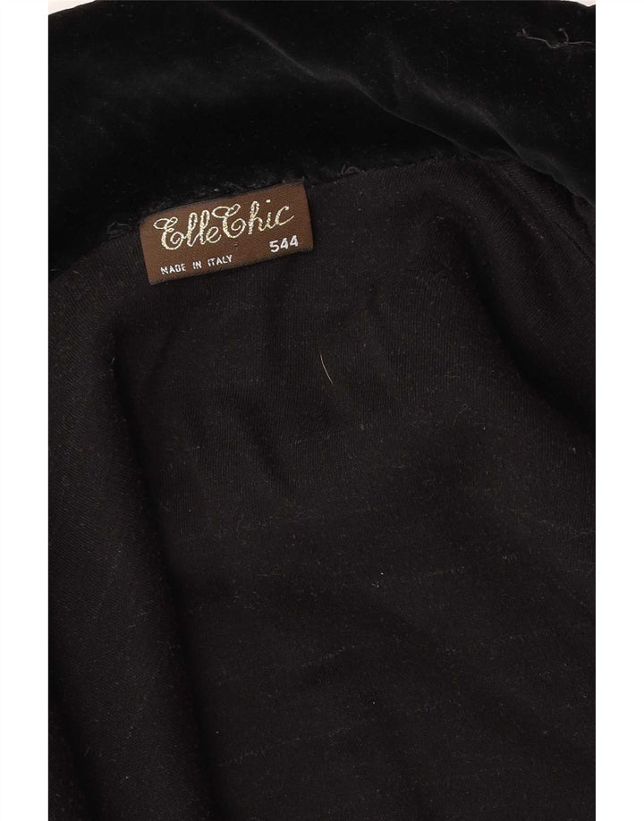 Palton supradimensionat pentru femei vintage, negru, mărime unica