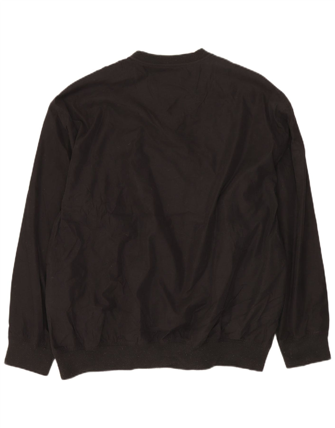 EDDIE BAUER Top cu mânecă lungă, mare, negru, poliester