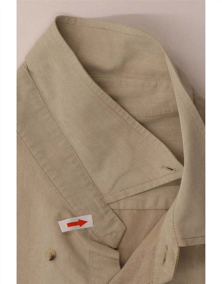 Cămașă pentru bărbați Marlboro Classics 2XL, bumbac, bej