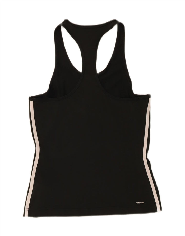 Vest Top Climalite pentru femei Adidas UK 8/10 Poliester negru mic