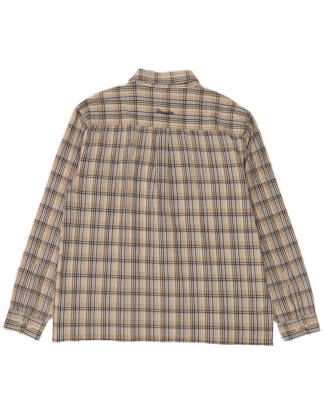 Cămașă pentru bărbați Wrangler XL, bumbac cu carouri multicolore