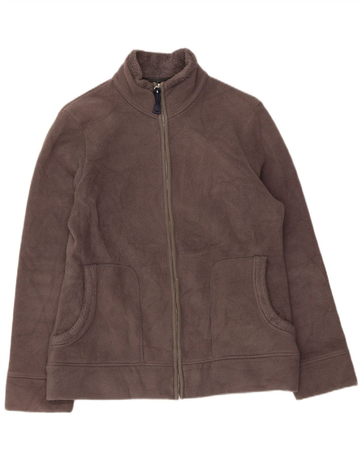 Jachetă fleece pentru femei Marks & Spencer UK 12 Medium Gri Poliester