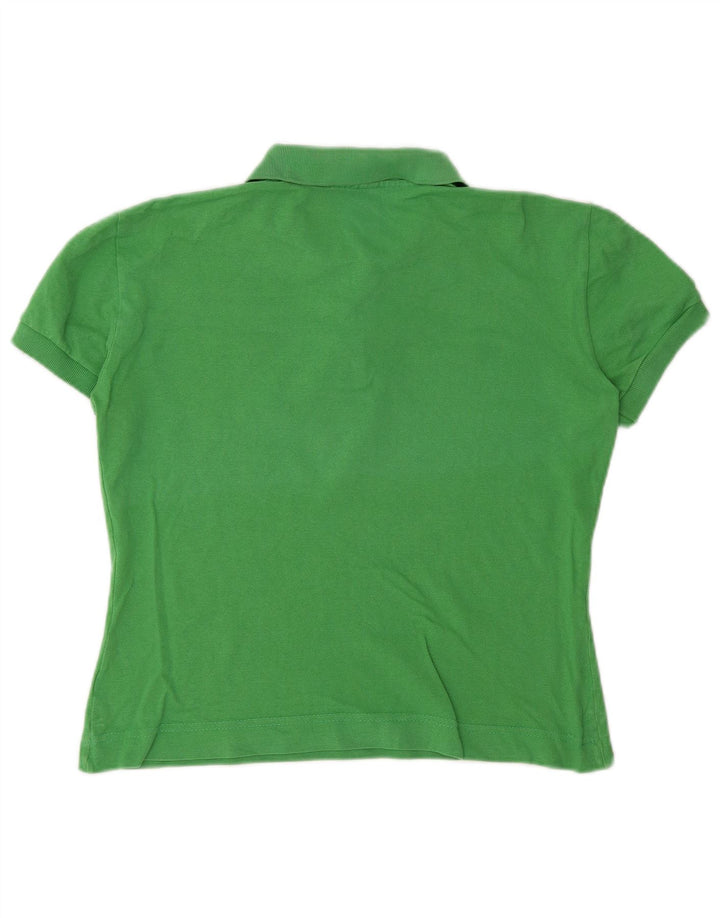 Tricou polo Lacoste pentru femei Mărimea 42 Bumbac verde mare
