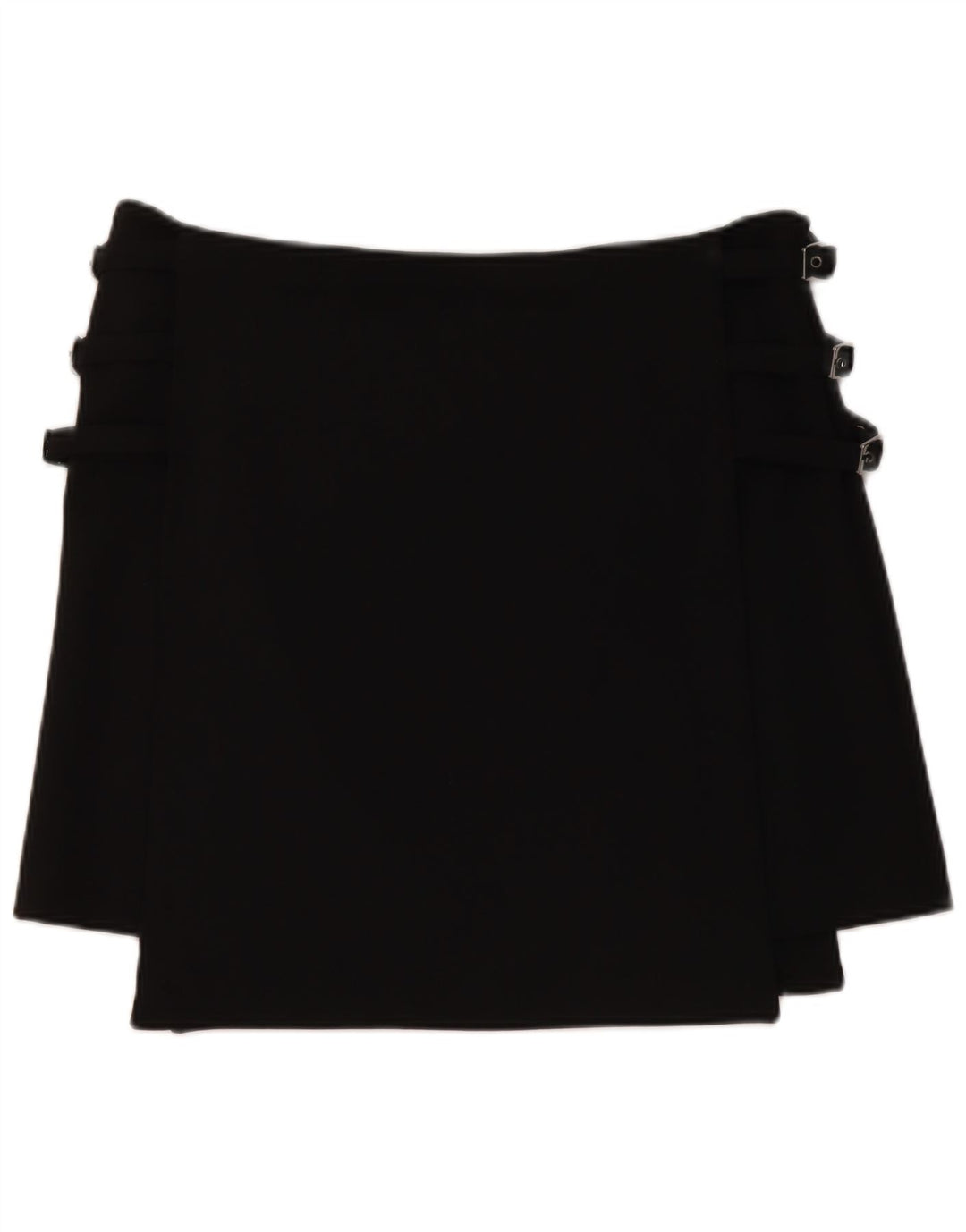 Fusta mini pentru femei Armani US 10 Large W34 Poliester negru