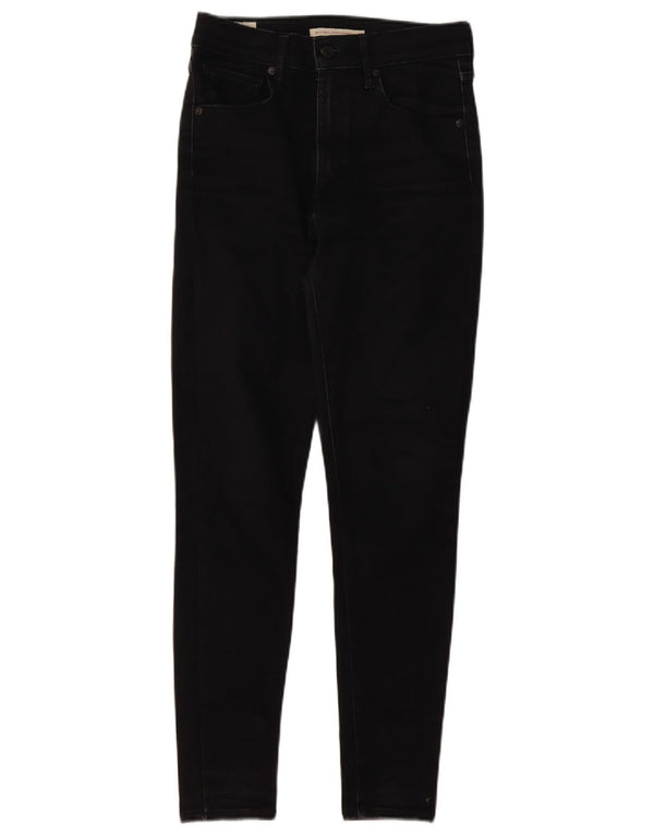 Blugi super skinny pentru femei Mile High Levi's W27 L27 negri