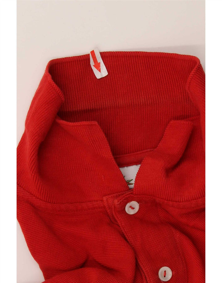 Tricou polo pentru bărbați Lacoste Mărimea 2 XS Bumbac roșu