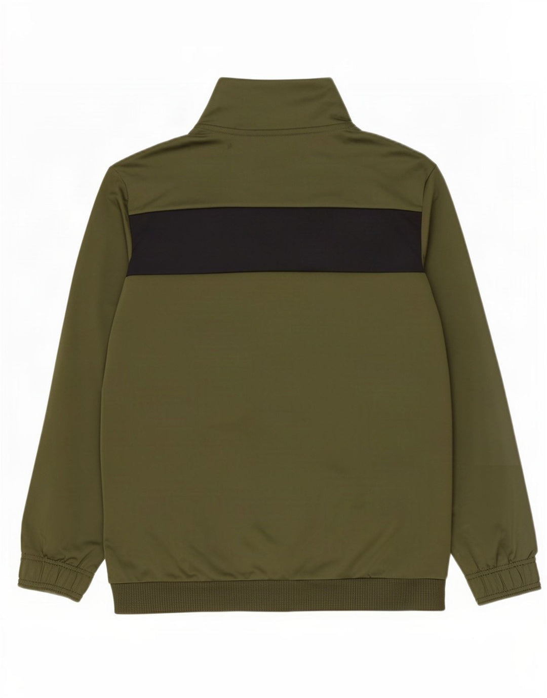 Jachetă de trening pentru bărbați Puma, verde mediu, poliester color bloc