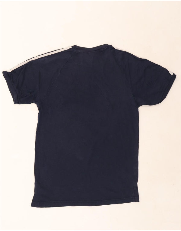 Tricou pentru bărbați Adidas Top mic din bumbac bleumarin