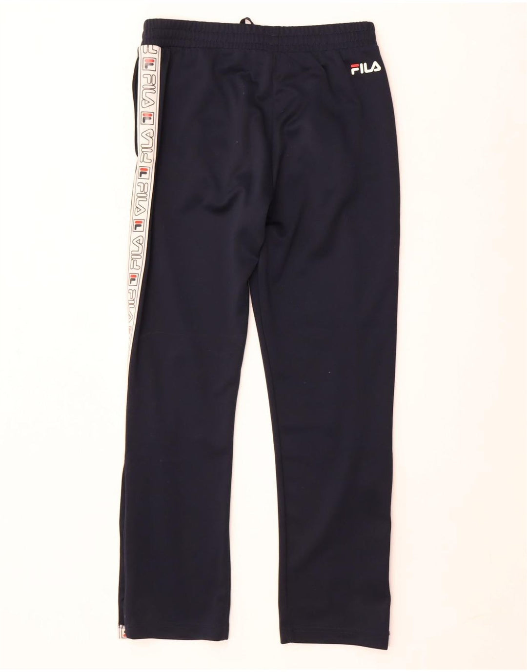 Pantaloni de trening cu grafică Fila pentru bărbați, medii, bleumarin, color block