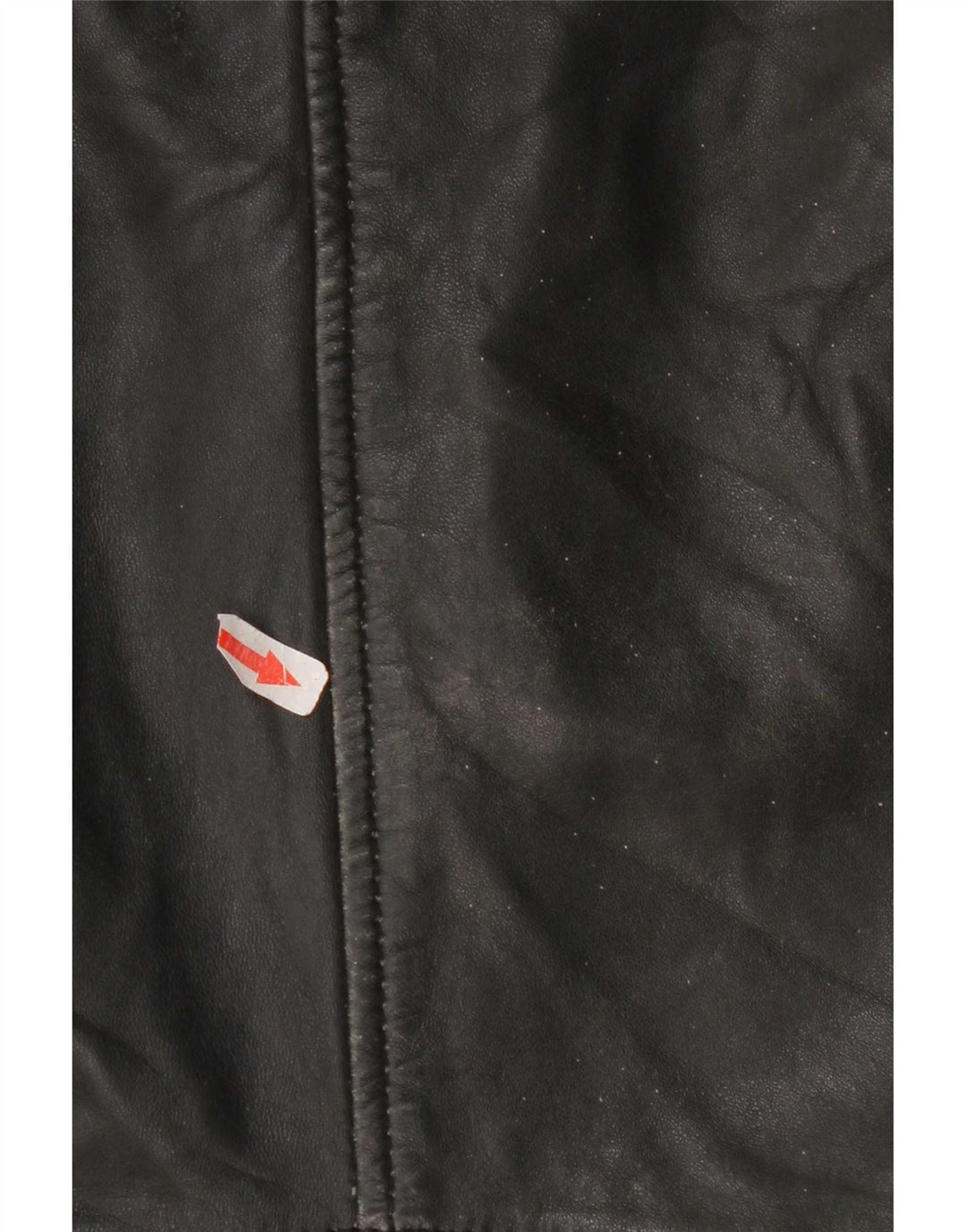 Jachetă de piele crop pentru femei Mango UK 10 Small Black