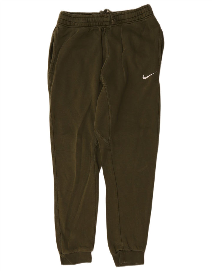 Pantaloni de trening pentru bărbați Nike Pantaloni de jogging Bumbac kaki mic