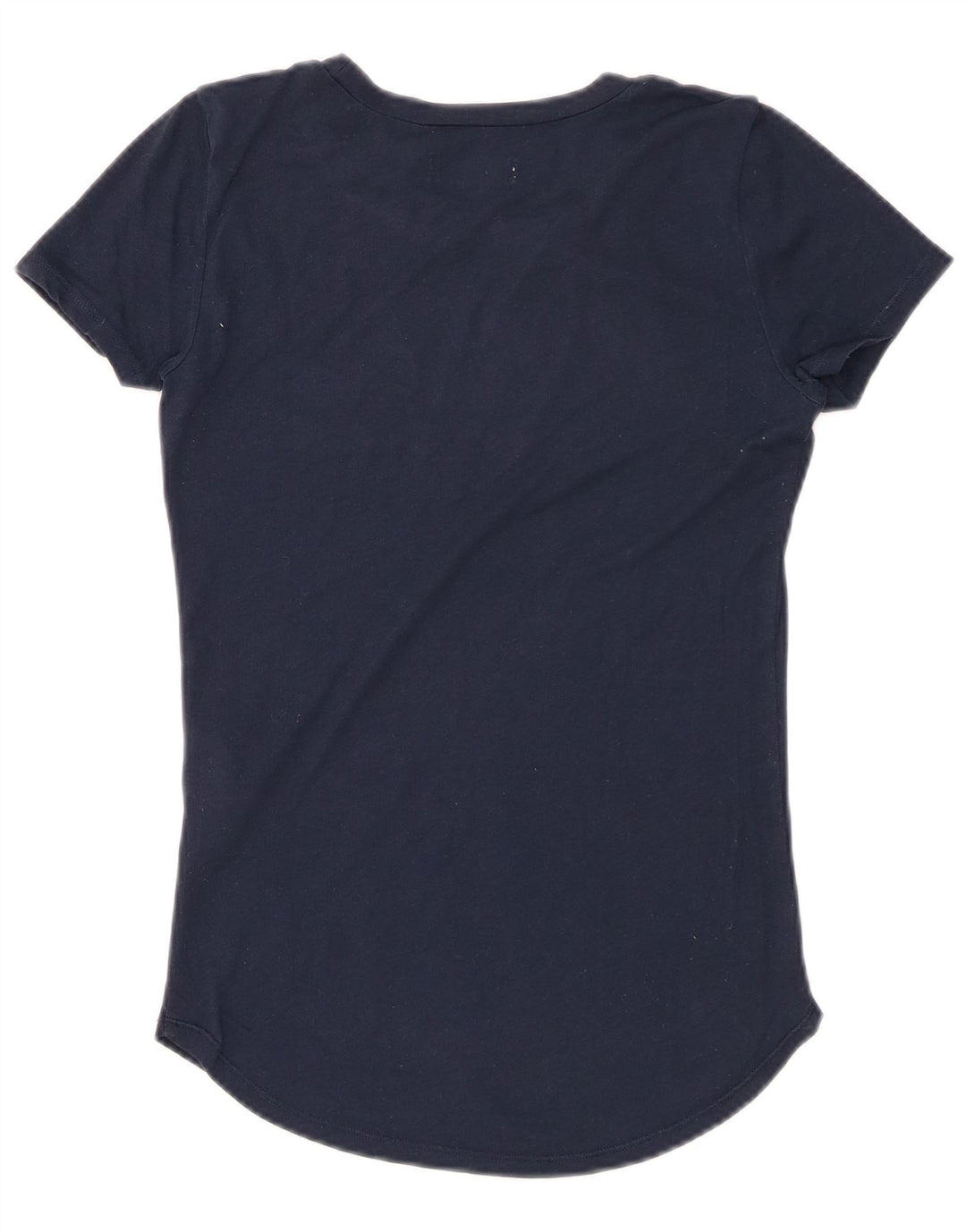 HOLLISTER Tricou cu grafic pentru femei Top UK 6 XS Bumbac bleumarin