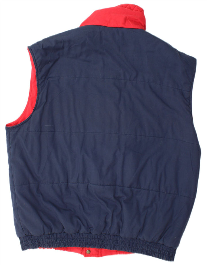 ELYSEE Gilet reversibil pentru bărbați UK 44 2XL Poliester roșu