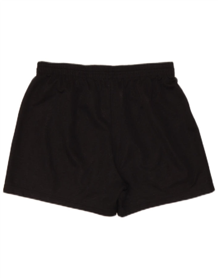 Pantaloni scurți sport Umbro pentru bărbați, poliester mediu negru