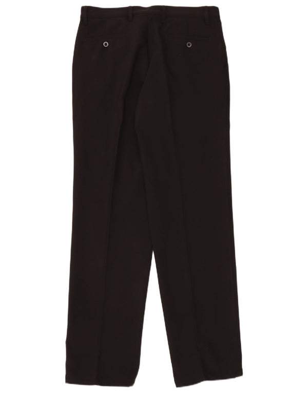 Pantaloni chino pentru bărbați Chervo IT 48 Medium W32 L33 Poliester negru