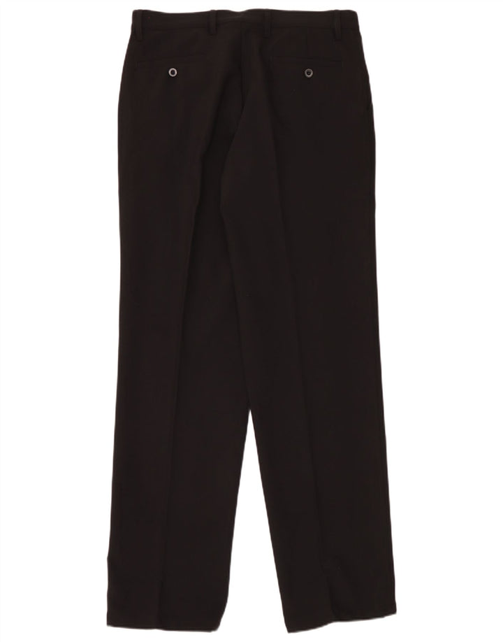 Pantaloni chino pentru bărbați Chervo IT 48 Medium W32 L33 Poliester negru