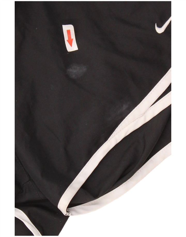 Pantaloni scurți sport Dri Fit ADIDAS pentru femei UK 12 Poliester mediu negru