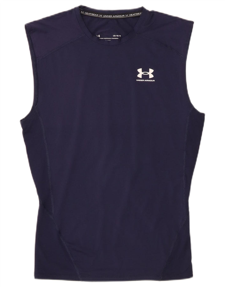 Vestă UNDER ARMOUR pentru femei Heat Gear, UK 14, mare, bleumarin