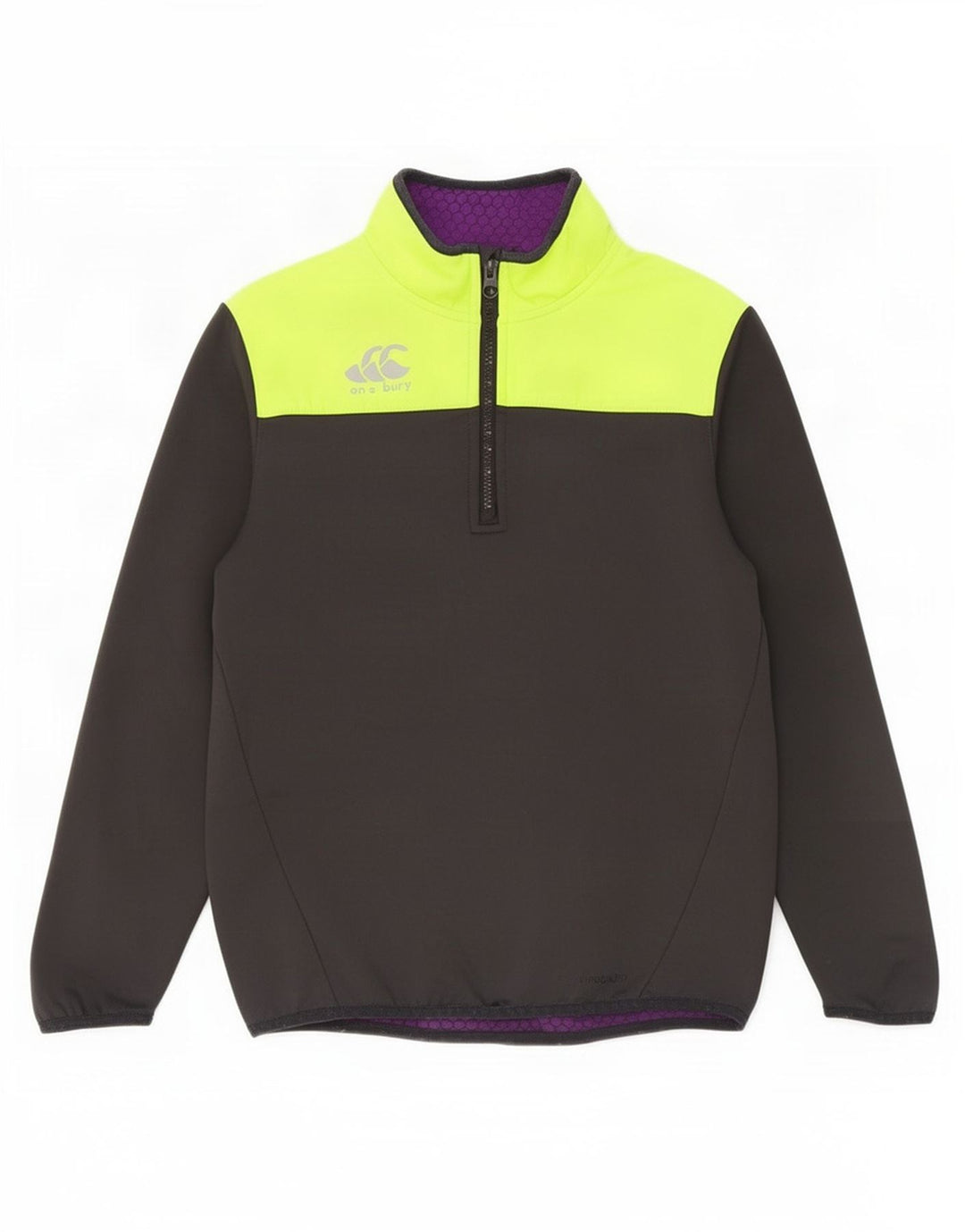 Pulover pentru fete Canterbury Trening Top 11-12 ani Gri Colorblock