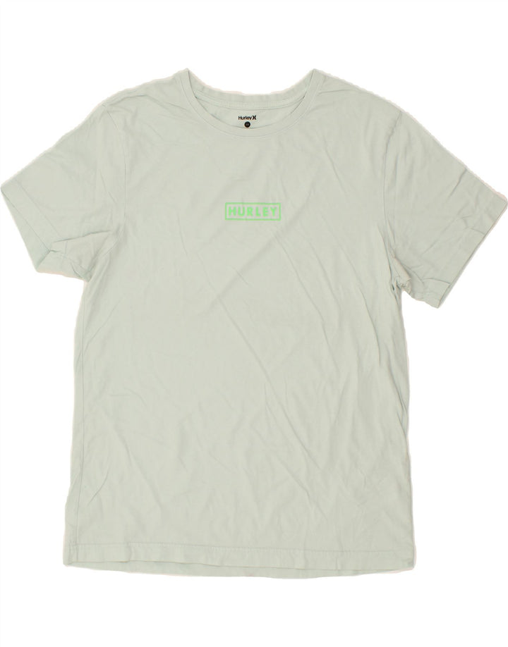 HURLEY Mens Graphic T-Shirt Top Large Green Vintage Hurley and Second-Hand Hurley from Messina Hembry 