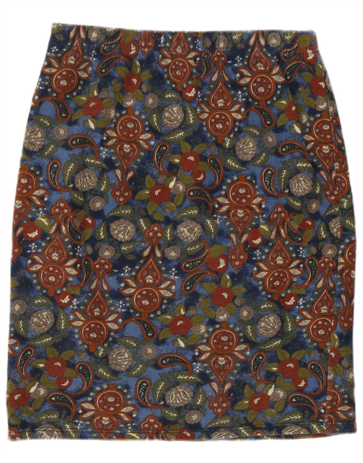 Fusta creion Vintage pentru femei W30 Medium Multicolor Paisley