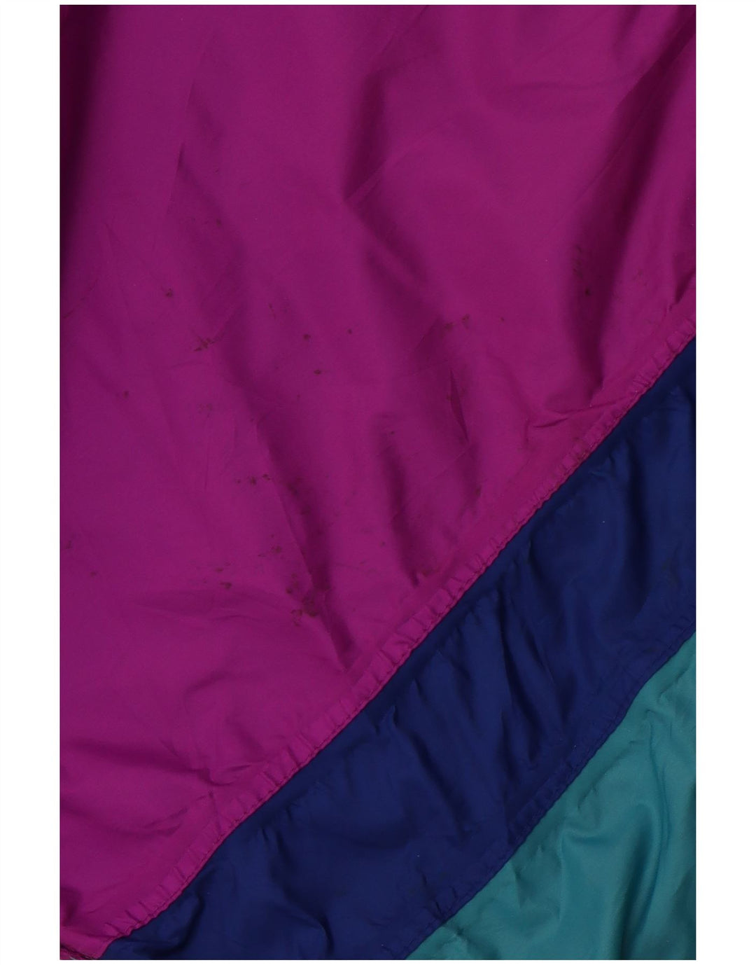 J JEANTEX Jachetă de ploaie cu glugă pentru femei UK 44/46 2XL Violet Colorblock