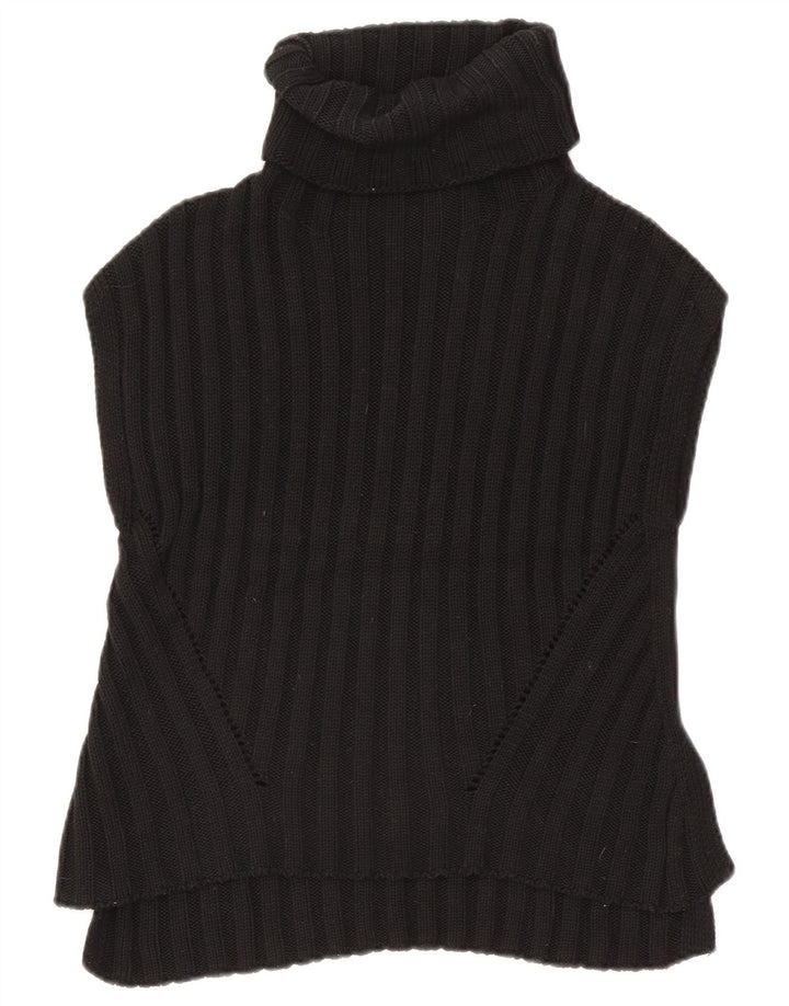 Vesta pentru femei Zara UK 10 Poliester negru mic