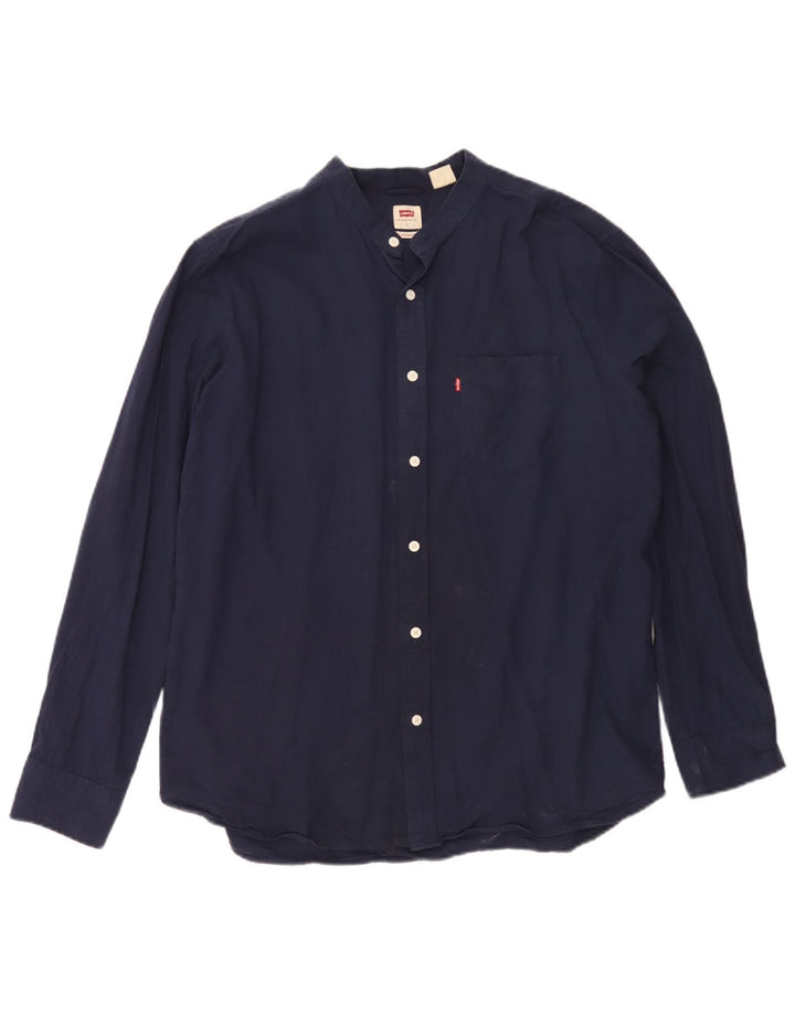 Cămașă standard pentru bărbați Levi's, mare, bleumarin, bumbac