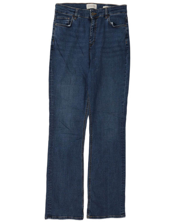 Marks & Spencer Blugi drepti slim pentru femei Per Una UK 14 Large W32 L32 Blue