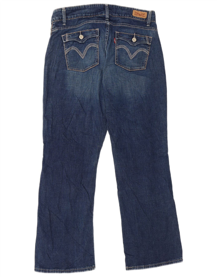 Blugi Levi's Curvy Bootcut W31 L30 Bumbac albastru