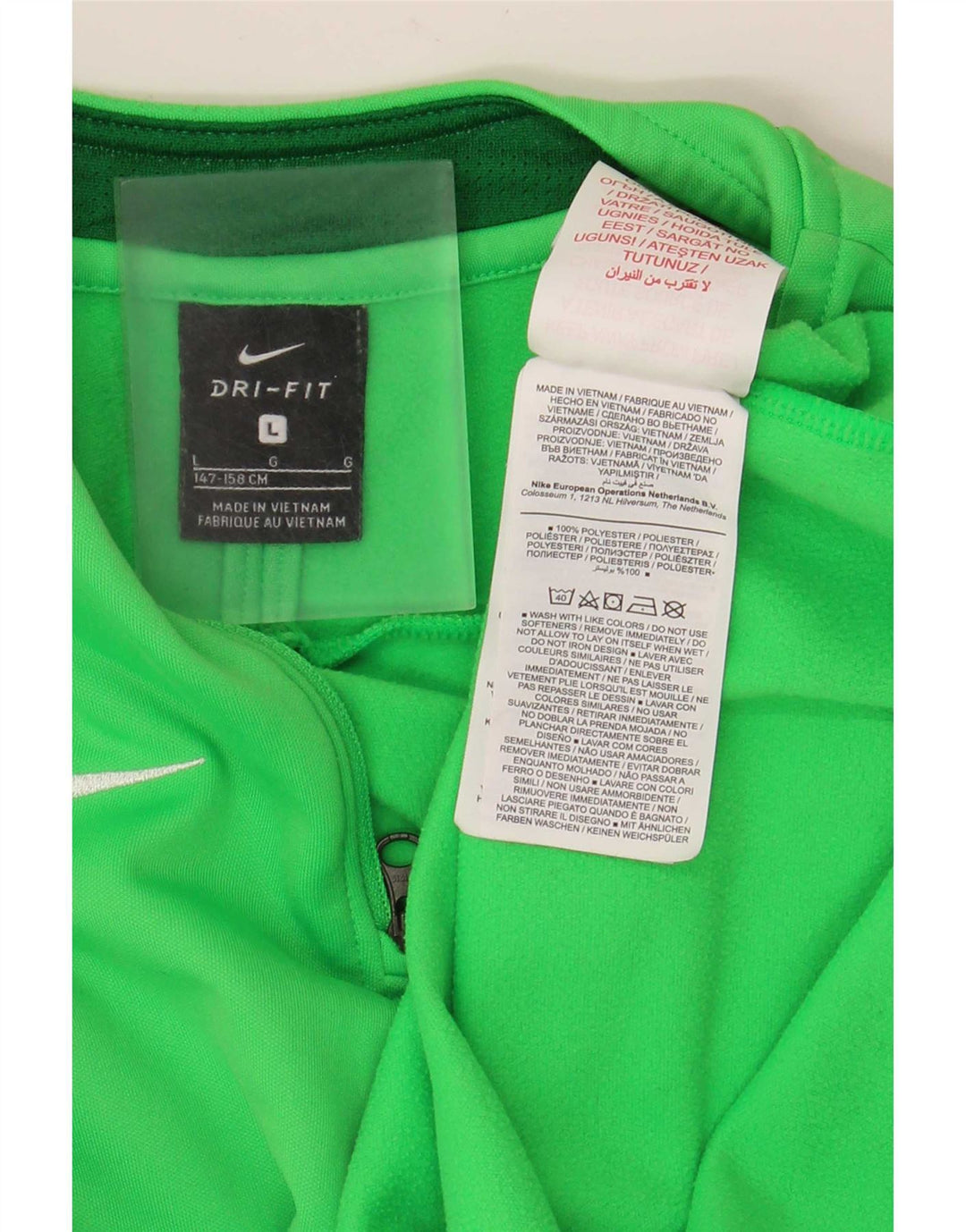 Trening pentru băieți Dri Fit Pullover Top 12-13 ani mare verde