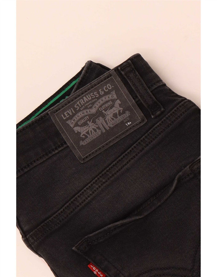 Blugi Levi's Slim pentru baieti 13-14 ani W26 L30 negri