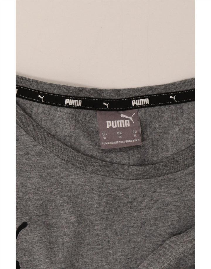 Tricou pentru bărbați PUMA Top XL, gri pete