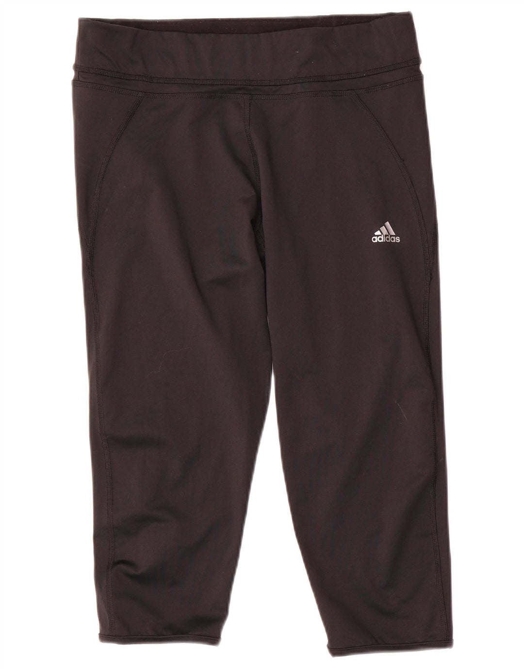 Leggings Adidas Climalite Capri pentru femei Marea Britanie 16/18 Poliester negru mare