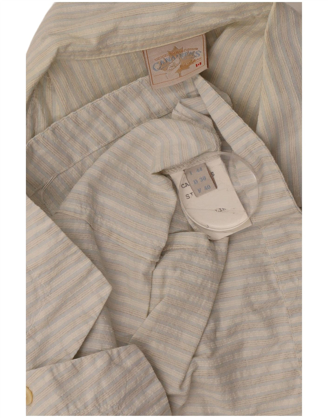 Cămașă fără mâneci Canadiens pentru femei IT 44 Medium Blue Striped