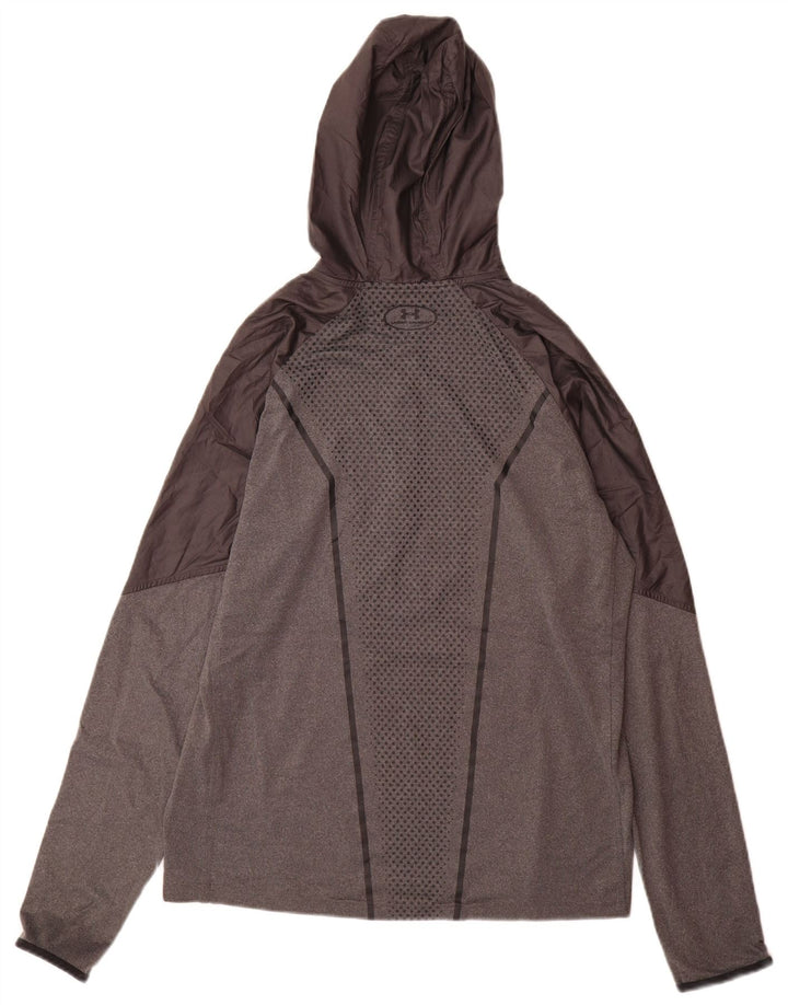 Top de trening Under Armour pentru bărbați, cu glugă, mare, gri